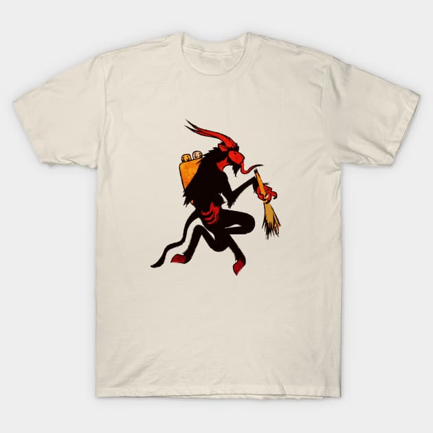 Krampus Is Coming T-Shirt by marcschuster